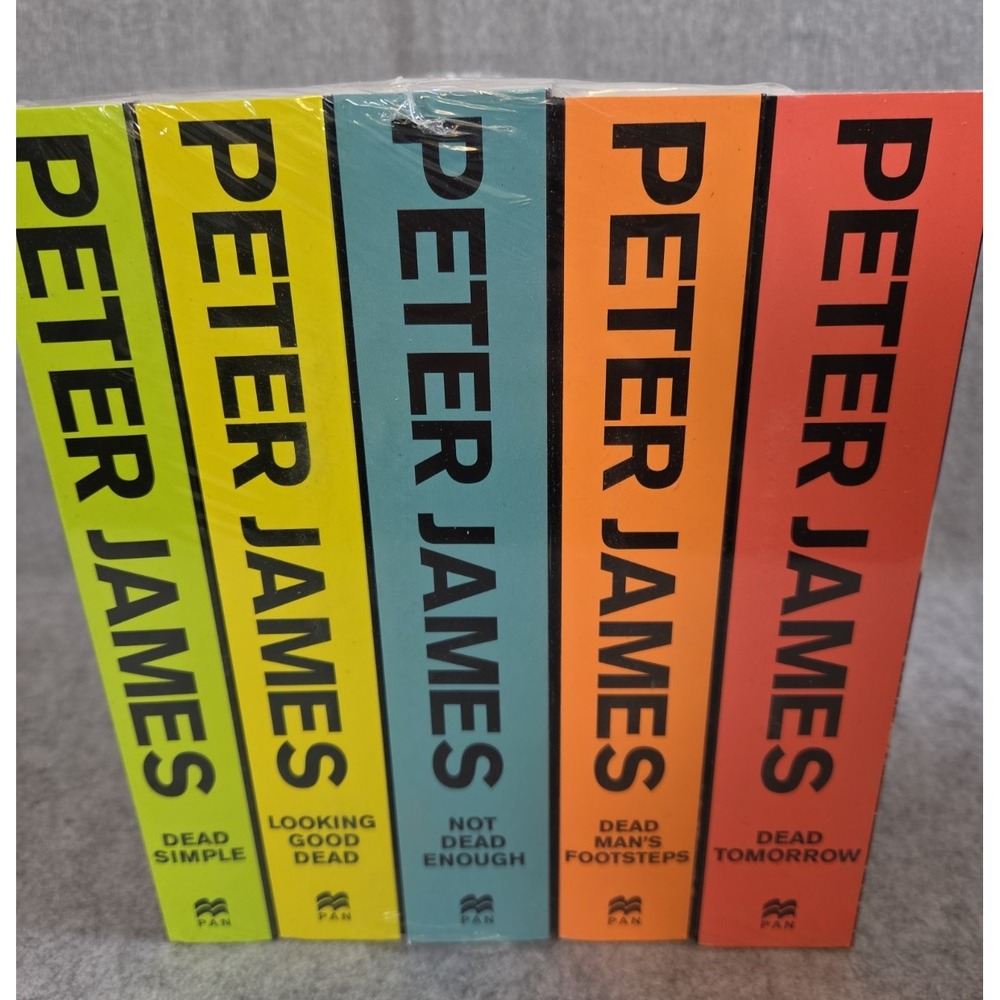 Roy Grace Series Books 1-5 Collection Set by Peter James NEW